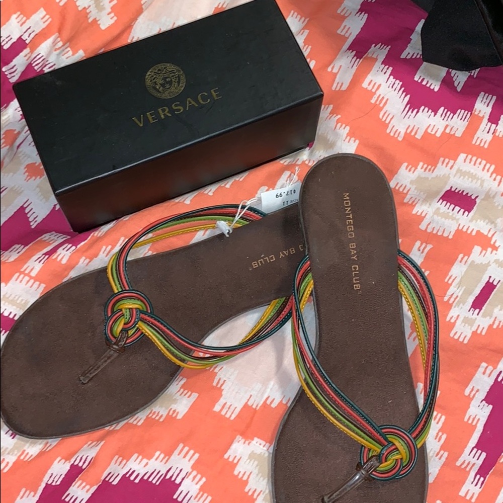 Colorful sandal size 11